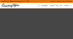 Desktop Screenshot of crouchingtigers.com